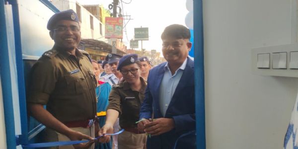 सिलीगुड़ी में नये ट्रैफिक प्वाइंट का उद्घाटन