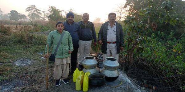 बलौदाबाजार : आबकारी विभाग की कार्रवाई, 35 लीटर महुआ शराब जब्त