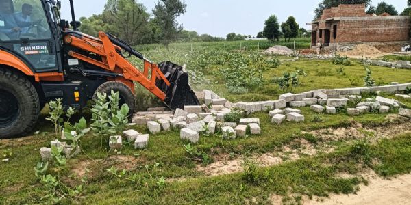 जेडीए के प्रवर्तन दस्ते ने हटाया अवैध रुप से बने धर्मकांटे को