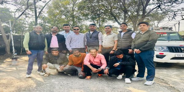 जांजगीर-चांपा : अकलतरा में सिलसिलेवार चोरी का खुलासा, चार आरोपित गिरफ्तार