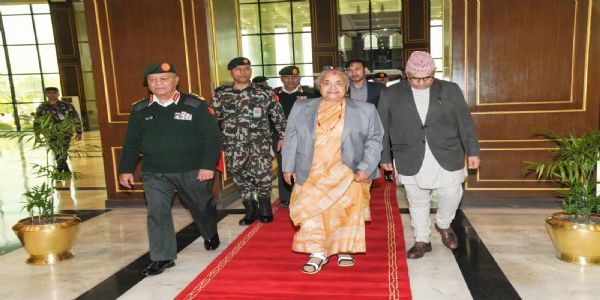 प्रधानमंत्री कार्की ने सैन्य मुख्यालय पहुंचकर चुनावी सुरक्षा तैयारियों का लिया जायजा