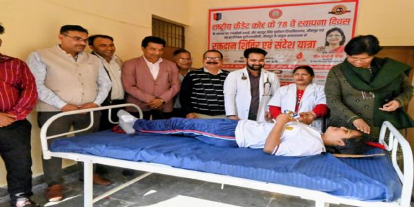 एनसीसी युवाओं में समर्पण व नेतृत्व का करता है विकास : कुलपति