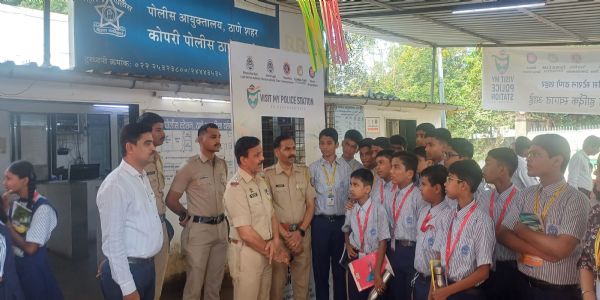 विजिट माई पुलिस स्टेशन में,कोपरी ठाणे प्रथम