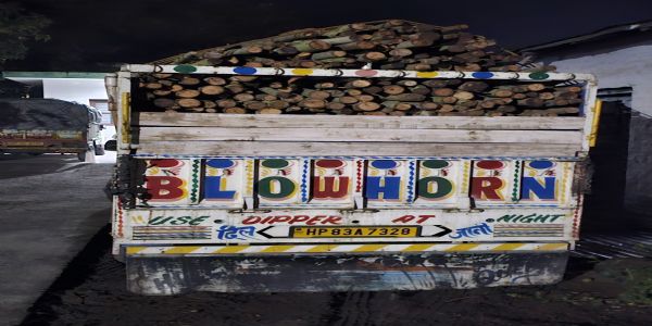 ऊना में अवैध लकड़ी तस्करी का खुलासा, सात वाहन पकड़े