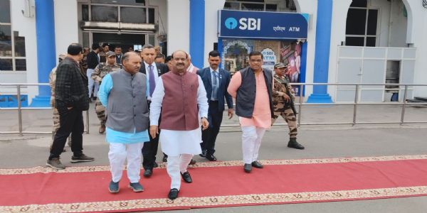 लोकसभा अध्यक्ष का जोधपुर पहुंचने पर किया स्वागत