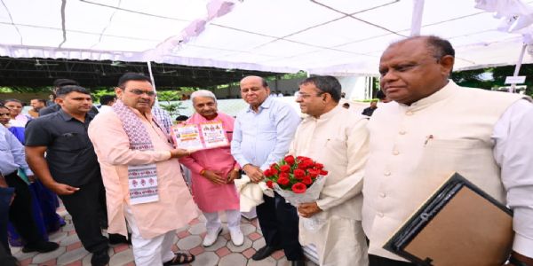 खोले के हनुमानजी अन्नकूट महोत्सव का मुख्यमंत्री भजनलाल शर्मा ने किया पोस्टर विमोचन