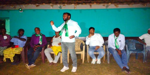 सोमेश के समर्थन में विधायक ने चलाया जनसंपर्क अभियान