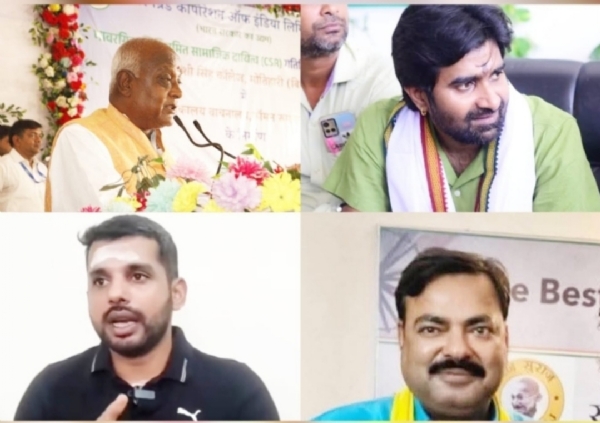 चुवाव मैदान में डटे चारो उम्मीदवार