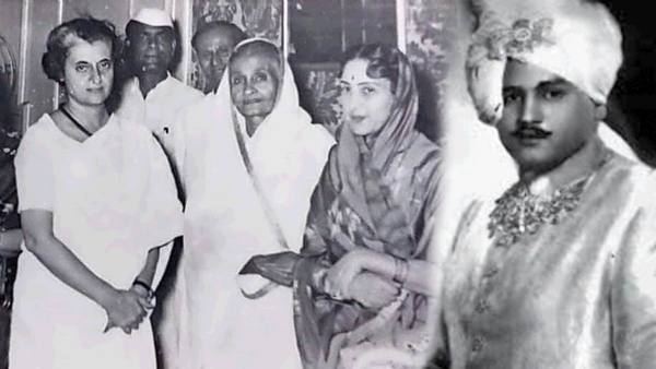 राजा बहादुर कामाख्या नारायण सिंह इंदिरा गांधी एवं अन्य के साथ राजा बहादुर कामाख्या नारायण सिंह इंदिरा गांधी एवं अन्य के साथ