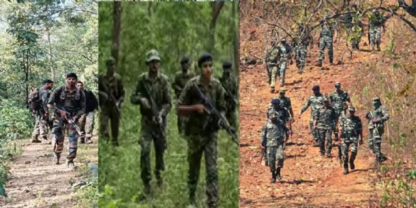 नक्‍सलियों से निपटने बालाघाट के जंगलों में उतरे सुरक्षा बल