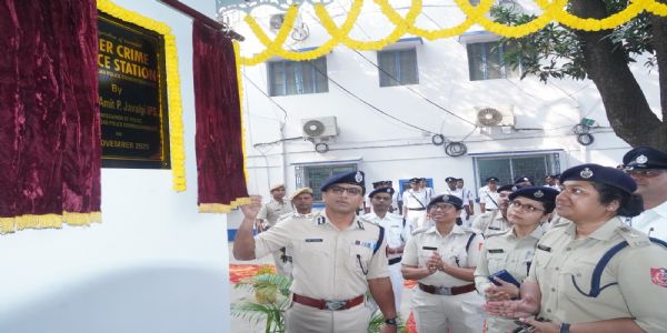चंदननगर पुलिस आयुक्तालय के साइबर थाना का नए भवन में स्थानांतरण, नागरिकों को मिलेगी बेहतर सुविधा