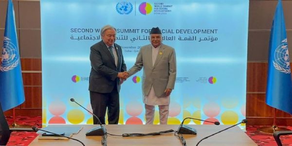 संयुक्त राष्ट्र महासचिव से राष्ट्रपति की मुलाकात संयुक्त राष्ट्र महासचिव से राष्ट्रपति की मुलाकात