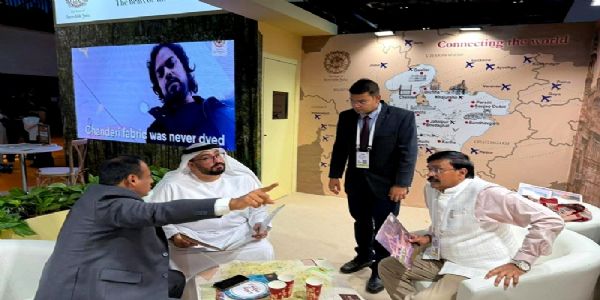 वर्ल्ड ट्रेवल मार्ट लंदन में मध्य प्रदेश पैवेलियन वर्ल्ड ट्रेवल मार्ट लंदन में मध्य प्रदेश पैवेलियन