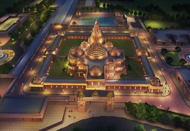 सीता माता मंदिर का मॉडल—पुनौराधाम