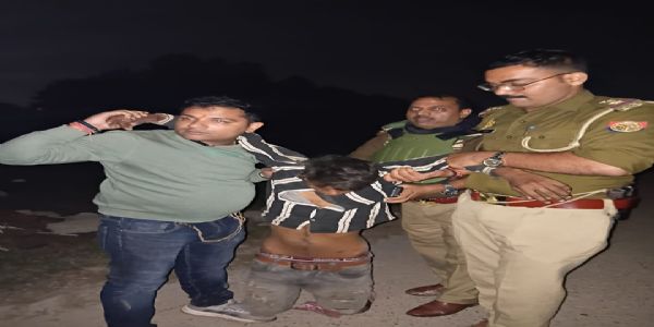 दुष्कर्म का आरोपित पुलिस मुठभेड़ में घायल, पैर में गोली लगने के बाद दबोचा गया