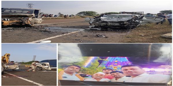 कर्नाटक के बीदर के पास सड़क दुर्घटना, तेलंगाना के 3 लोगों की मौत