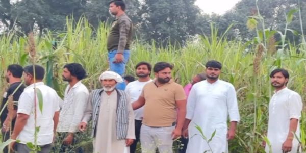 बिजनौर के भनेड़ा गांव में दिखा गुलदार, वन विभाग ने लगाया पिजंरा