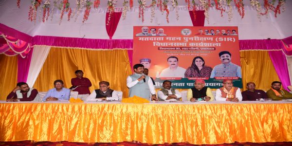 एसआईआर है लोकतंत्र की असली ढाल : मंत्री नन्दी