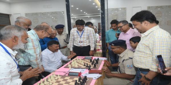 ऑल इंडिया ओपन फिदे रेटिंग शतरंज प्रतियोगिता का शुभारंभ