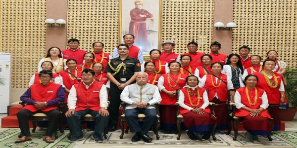 जीरो के गांव बुराह और गांव बुरी के प्रतिनिधिमंडल ने राज्यपाल से की मुलाकात