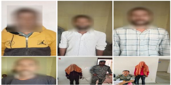 पलामू में 60 फरार आरोपित गिरफ्तार, 61 वारंटों का निष्पादन