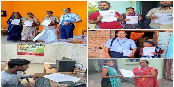 रायगढ़:जिले में निर्वाचक नामावली का विशेष गहन पुनरीक्षण के तहत घर-घर जाकर मतदाताओं का किया जा रहा सत्यापन