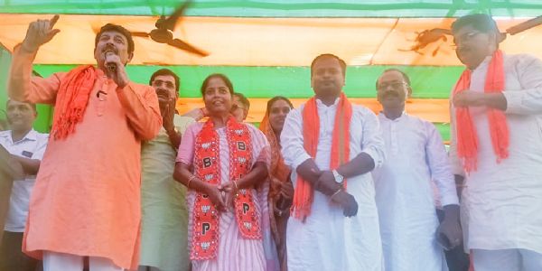 पीएम मोदी और सीएम नीतीश कुमार ने बिहार में विकास किया : बाबूलाल मरांडी