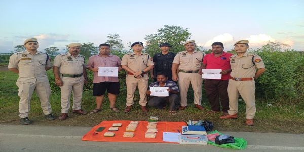 नशे के खिलाफ अभियान में तीन तस्कर गिरफ्तार, हेरोइन बरामद