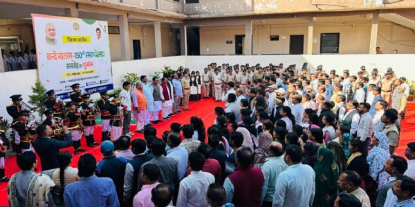 राजगढ़ः वंदे मातरम् भारत माता की आराधना का गौरव गीत है-राज्यमंत्री पंवार