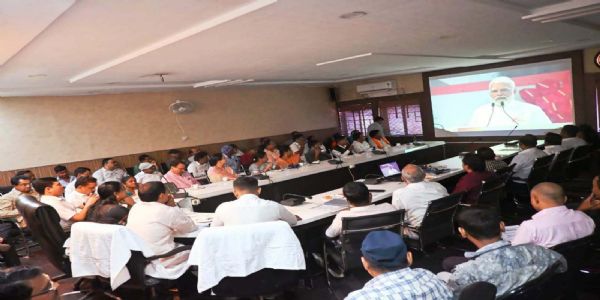 कोरबा नगर निगम में हुआ वंदे मातरम कार्यक्रम का आयोजन