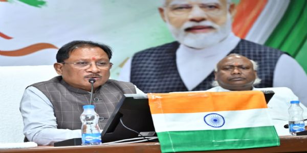 रायपुर : मातृभूमि की स्तुति में रचा गया ‘वंदे मातरम्’ स्वतंत्रता संग्राम के दौरान देशभक्ति की सबसे प्रबल प्रेरणा : मुख्यमंत्री साय