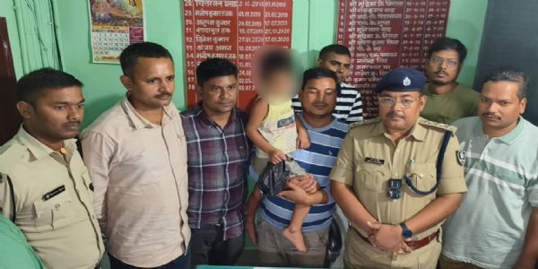 अपहृत नाबालिग बालक सकुशल बरामद, दो अभियुक्त गिरफ्तार