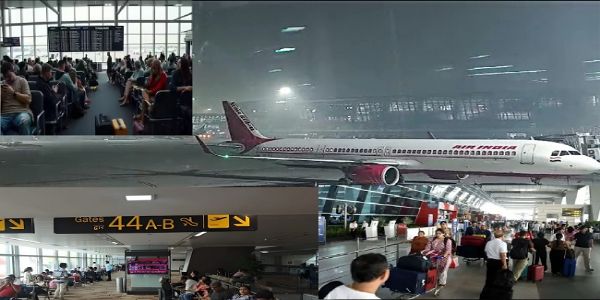 दिल्ली के इंदिरा गांधी अंतरराष्ट्रीय एयरपोर्ट का जारी फोटो