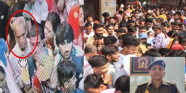 बांके बिहारी मंदिर के निकास द्वार पर बिगड़ी श्रद्धालु की तबीयत, मौत