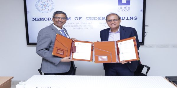 आईआईटी गांधीनगर में स्थापित होगा ‘एकेडमिक सी-डॉट रिसर्च एंड इनोवेशन सेंटर’