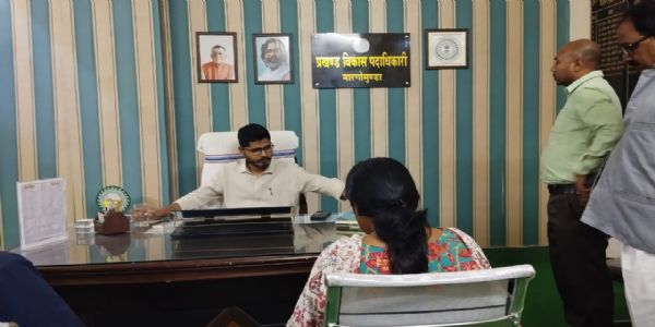 डीडीसी ने किया चेतनारी पंचायत कार्यालय का निरीक्षण