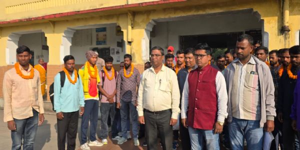 मुख्यमंत्री के प्रयासों से ट्यूनीशिया में फंसे 48 कामगारों की हुई वापसी