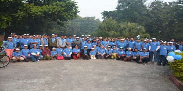 मधुमेह से जागरूकता के लिए​ एसजीपीजीआई में वॉकथॉन का आयोजन