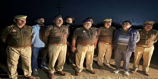 भैंस चोरी के वांछित 2 शातिर पुलिस मुठभेड़ में घायल