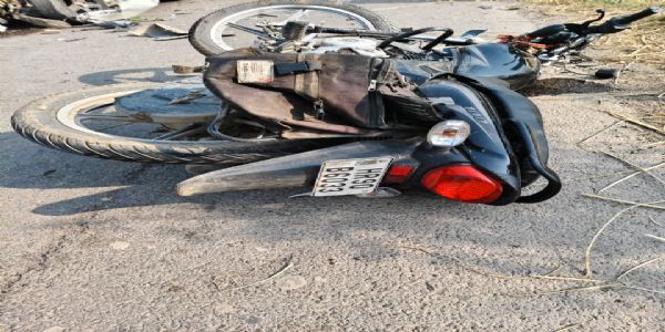 जींद : कार से भिडंत में बाइक सवार एक की मौत, दूसरा गंभीर