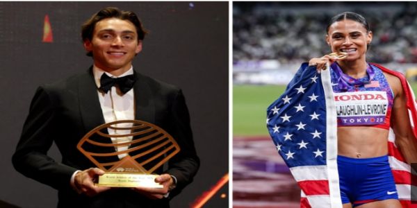 डुप्लांटिस और मैक्लॉघलिन-लेवरोन बने ‘वर्ल्ड एथलीट ऑफ द ईयर’