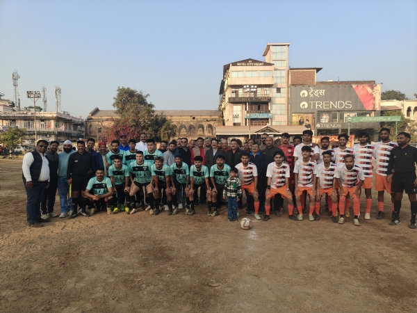 58 वीं राज्य स्तरीय फुटबॉल टूर्नामेंट नाहन में हुआ आरम्भ,प्रदेश से 12 जिलों से टीमें ले रही भाग।