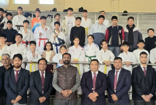 जम्मू में जेके यूटी कराटे चैंपियनशिप संपन्न, 350 खिलाड़ियों ने दिखाया दमखम जम्मू में जेके यूटी कराटे चैंपियनशिप संपन्न, 350 खिलाड़ियों ने दिखाया दमखम