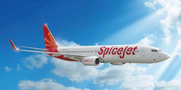 विमानन कंपनी स्पाइसजेट के लोगो का प्रतीकात्मक चित्र विमानन कंपनी स्पाइसजेट के लोगो का प्रतीकात्मक चित्र