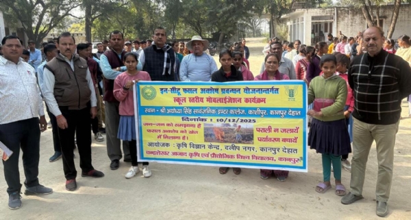 गोबर खाद व फसल अवशेष एक साथ मिलाने पर मृदा की जीवांश क्षमता में होती है बढ़ोत्तरी गोबर खाद व फसल अवशेष एक साथ मिलाने पर मृदा की जीवांश क्षमता में होती है बढ़ोत्तरी