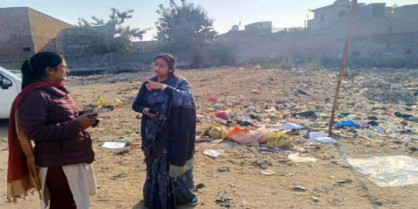 हिसार : निगम अधिकारियों ने किया शहर की सफाई व्यवस्था का निरीक्षण