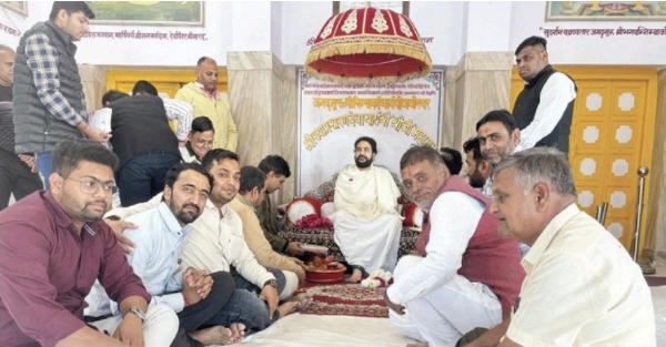 बागेश्वर धाम प्रमुख धीरेन्द्र शास्त्री की हनुमान कथा 23 से 25 फरवरी तक तीर्थराज पुष्कर में बागेश्वर धाम प्रमुख धीरेन्द्र शास्त्री की हनुमान कथा 23 से 25 फरवरी तक तीर्थराज पुष्कर में