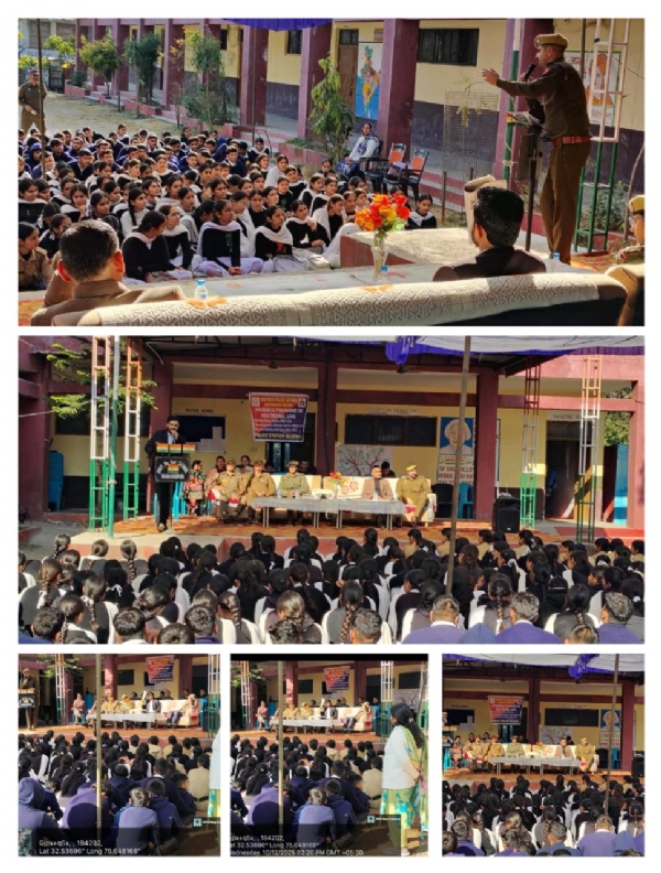 Awareness programs were organized on the three new criminal laws.