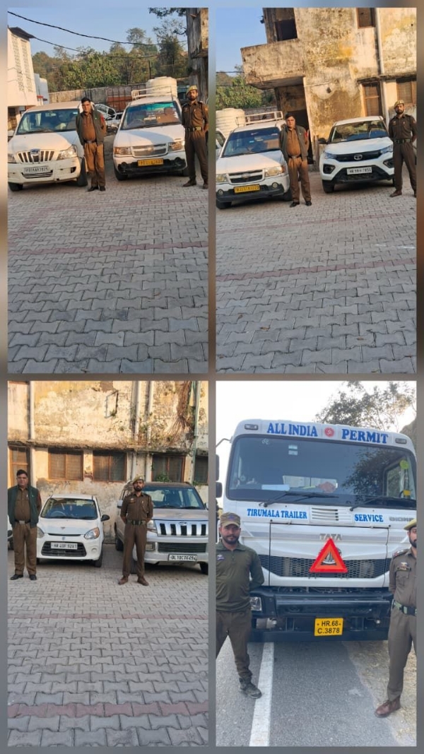 जम्मू पुलिस ने केंद्र शासित प्रदेश के बाहर से बिना स्वामित्व हस्तांतरण के लिए गए वाहनों पर कार्रवाई की जम्मू पुलिस ने केंद्र शासित प्रदेश के बाहर से बिना स्वामित्व हस्तांतरण के लिए गए वाहनों पर कार्रवाई की