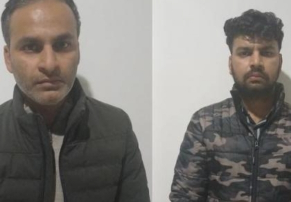 गिरफ्तार हुए दोनों आरोपित गिरफ्तार हुए दोनों आरोपित